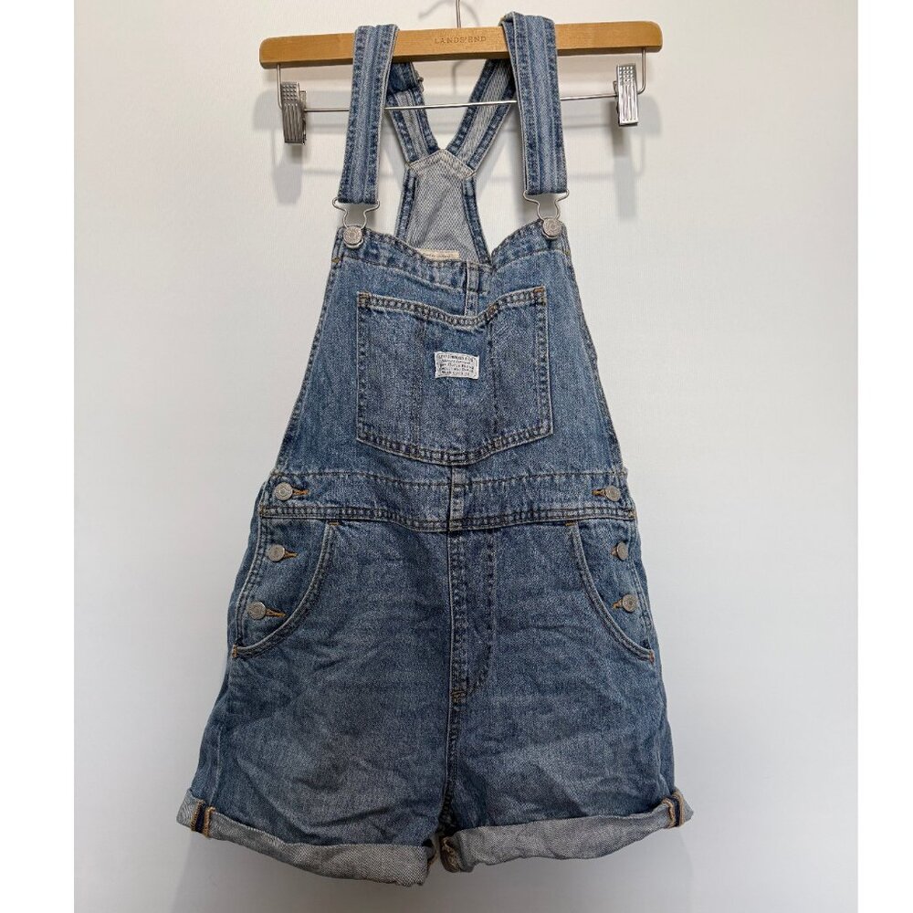 Levi’s Shorts Overalls Denim Sz S